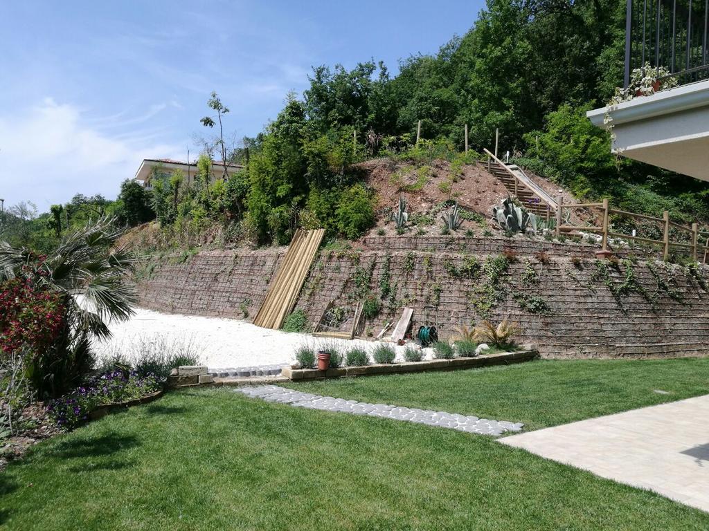 Mimosa Apartments Soiano Del Lago Exterior photo