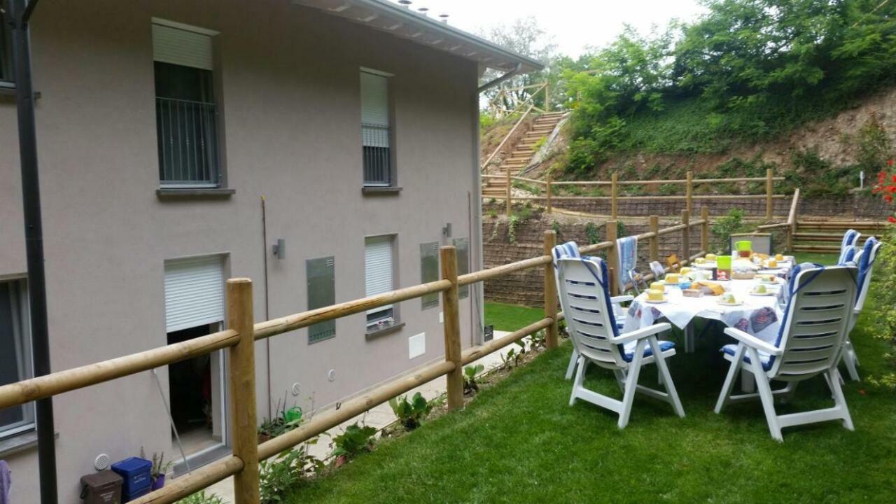 Mimosa Apartments Soiano Del Lago Exterior photo